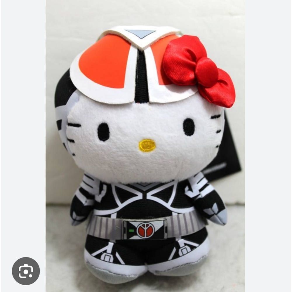 Hello Kitty Kame Rider Masked Rider Delta 555 15th Anniversary mascot